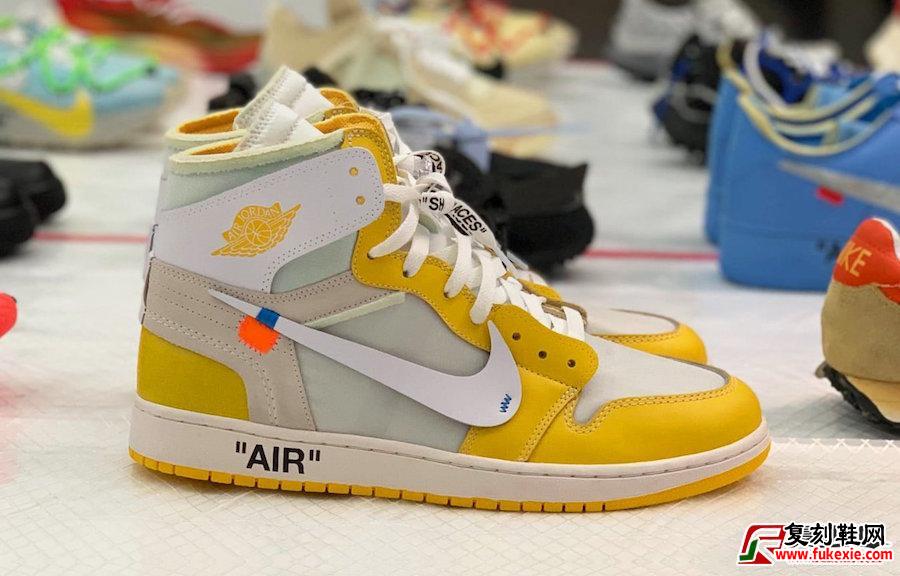 灰白色Air Jordan 1 Canary Yellow发售日期信息