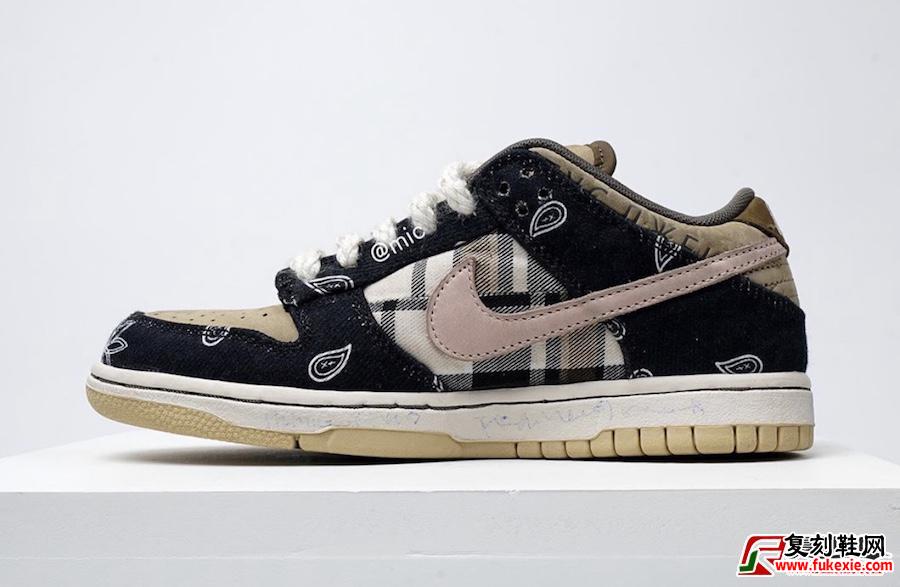 Travis Scott Nike SB Dunk Low CT5053-001发售日期