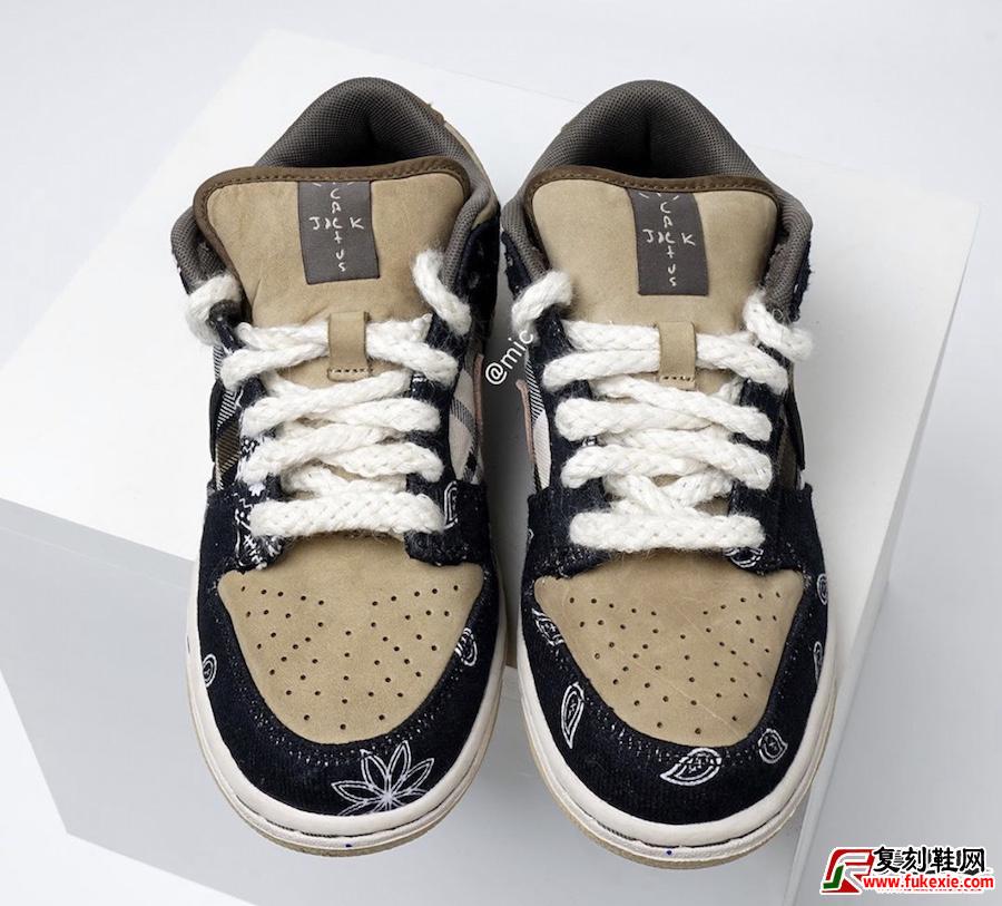 Travis Scott Nike SB Dunk Low CT5053-001发售日期