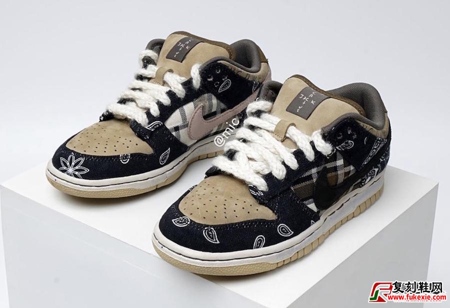 Travis Scott Nike SB Dunk Low CT5053-001发售日期