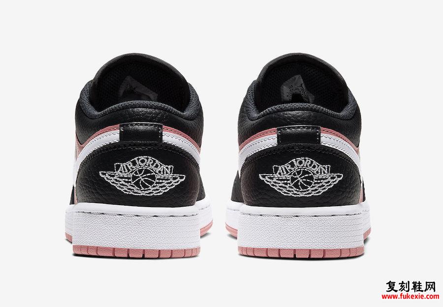 Air Jordan 1 Low GS粉红色石英554723-016发售日期