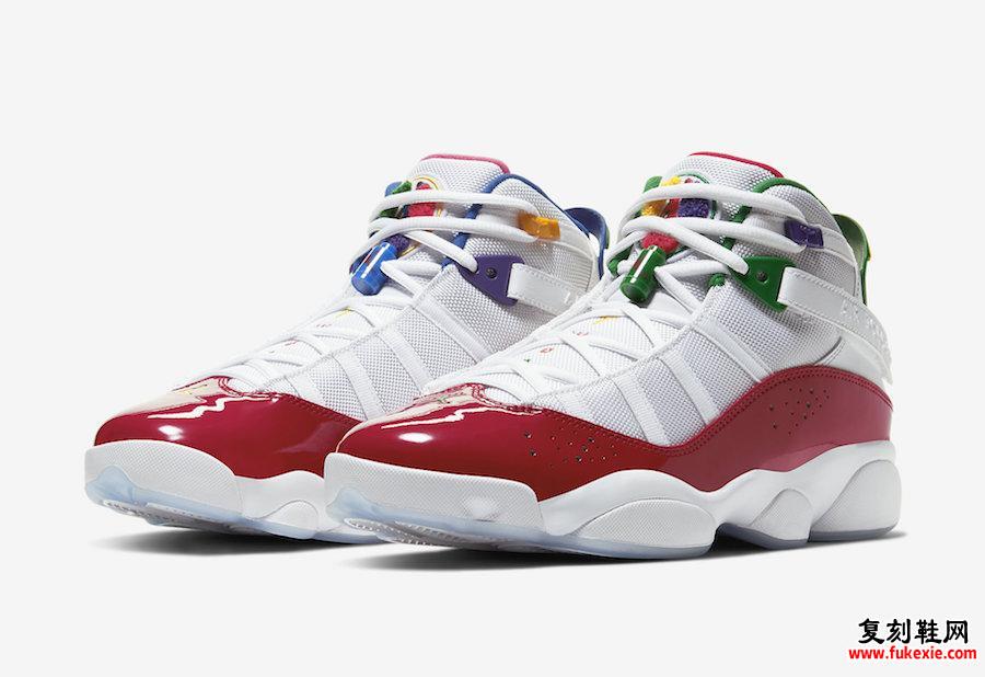 Jordan 6 Rings Multicolor CW7003-100 Release Date