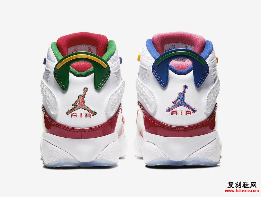 Jordan 6 Rings Multicolor CW7003-100 Release Date