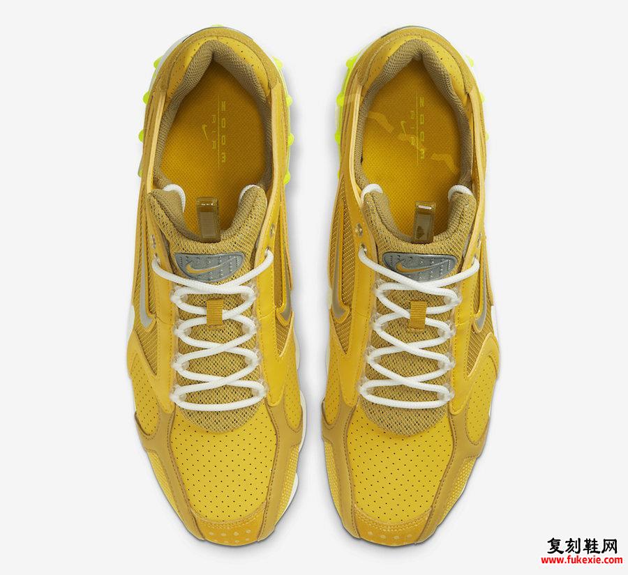 Nike Air Zoom Spiridon Caged Saffron Quartz CW5376-300 Release Date