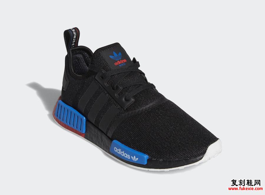 adidas NMD R1 Core Black Lush Red FX4355发售日期