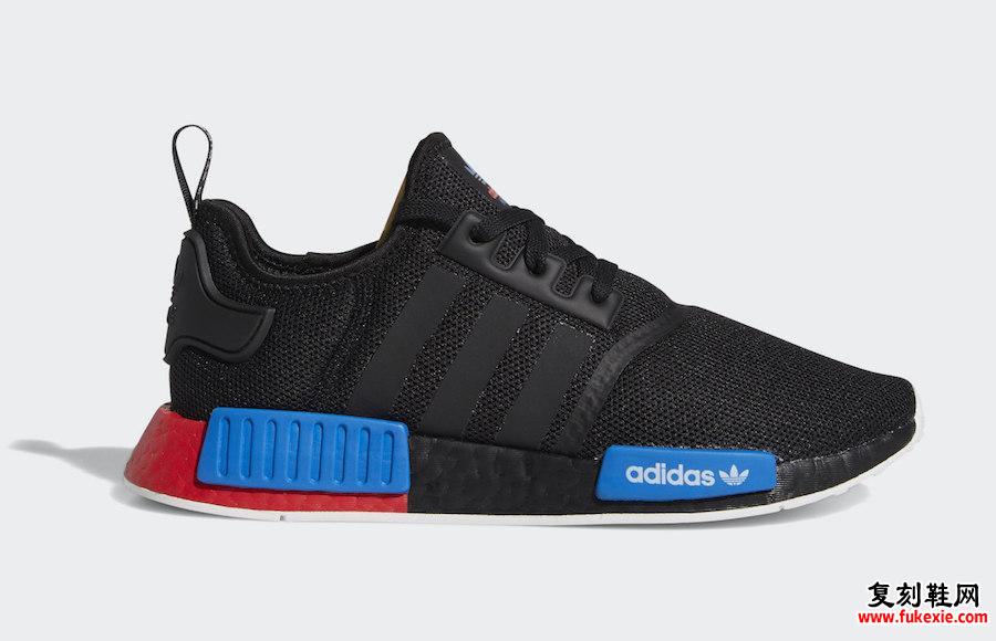 adidas NMD R1 Core Black Lush Red FX4355发售日期