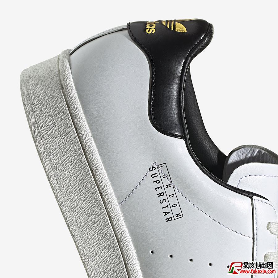 adidas Superstar Pure向伦敦致敬 货号：FV3016