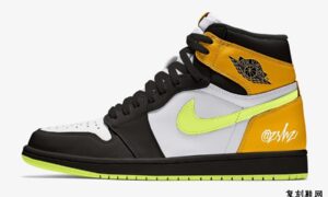 Air Jordan 1 White Volt University金黑色555088-118发售日期信息