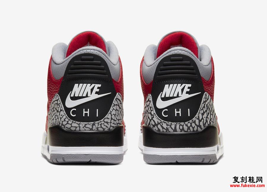 Air Jordan 3 NIKE CHI Chicago All-Star CU2277-600发售日期