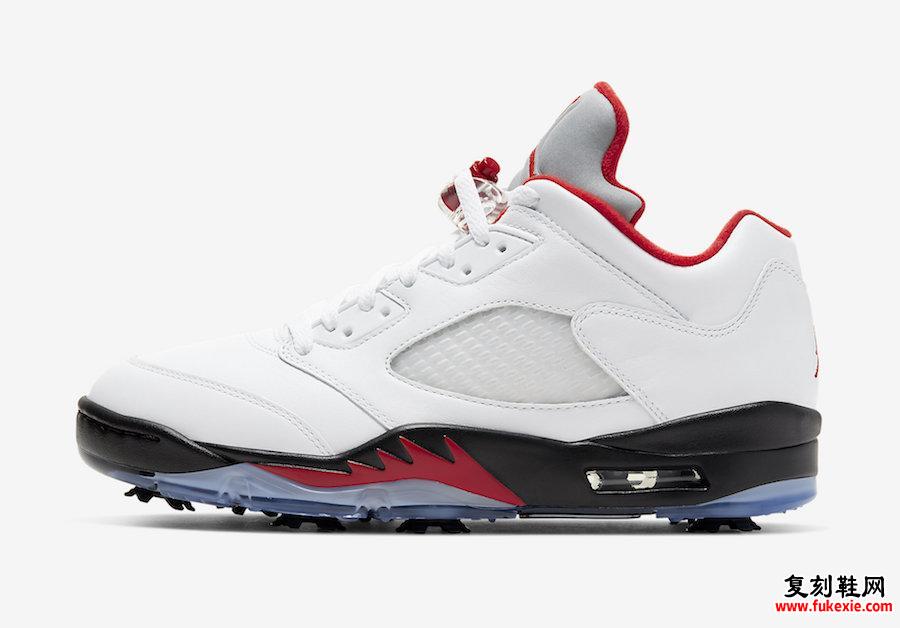 Air Jordan 5 Low Golf Fire Red CU4523-100发售日期