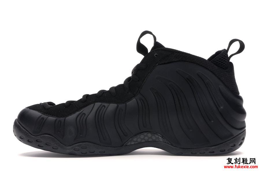 独家：耐克Air Foamposite One'Anthracite'Returning Holiday 2020 货号：314996-001