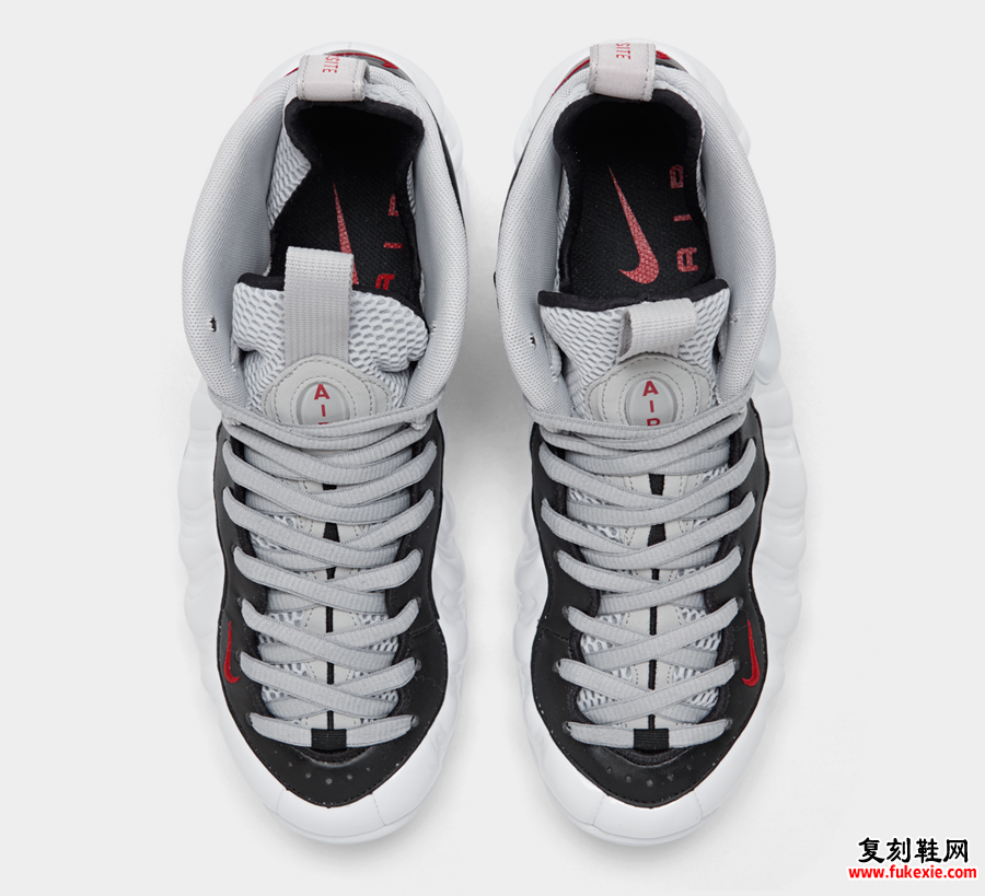 Nike Air Foamposite Pro White University Red Black 624041-103 Release Info