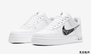 Nike Air Force 1 Low Sketch White Black CW7581-101发售日期