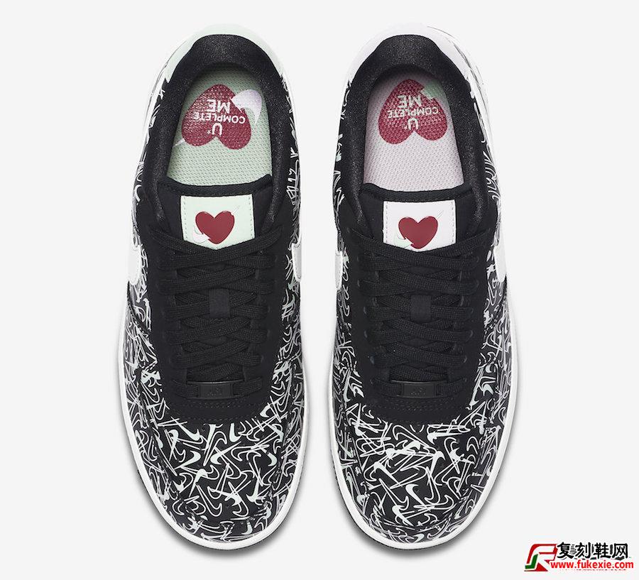 这款Nike Air Force 1 Low庆祝情人节 货号：BV0319-002