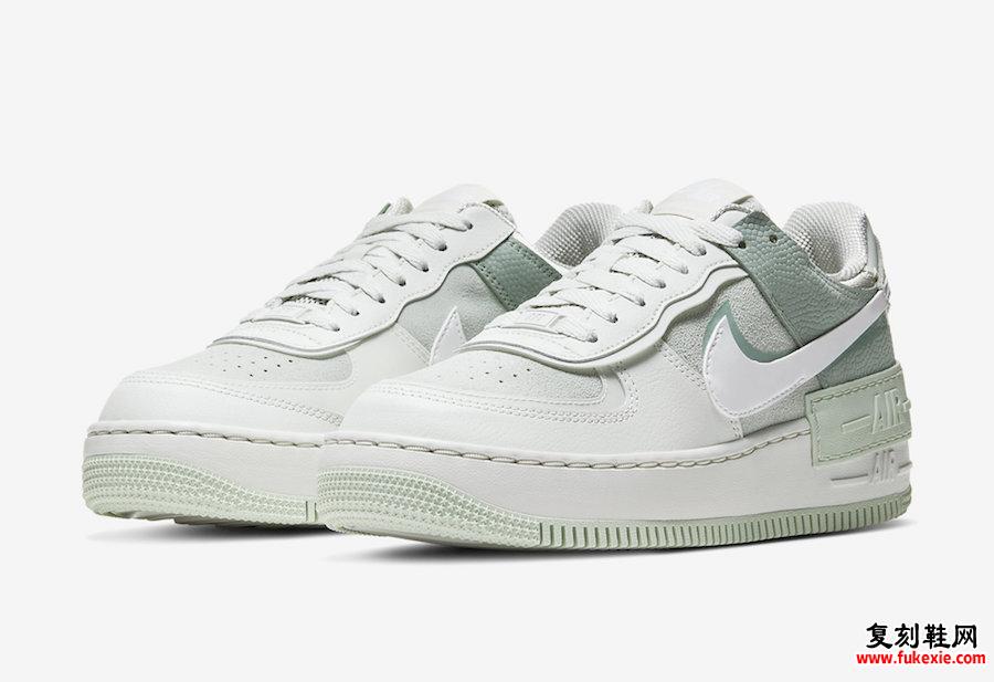 Nike Air Force 1 Shadow Pistachio Frost CW2655-001 Release Date Info