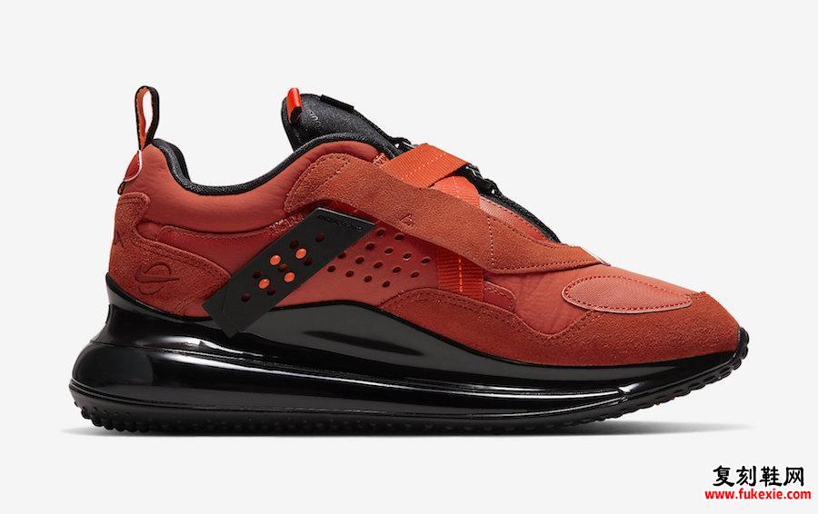 Nike Air Max 720 Slip OBJ'Team Orange'官方图片货号：DA4155-800