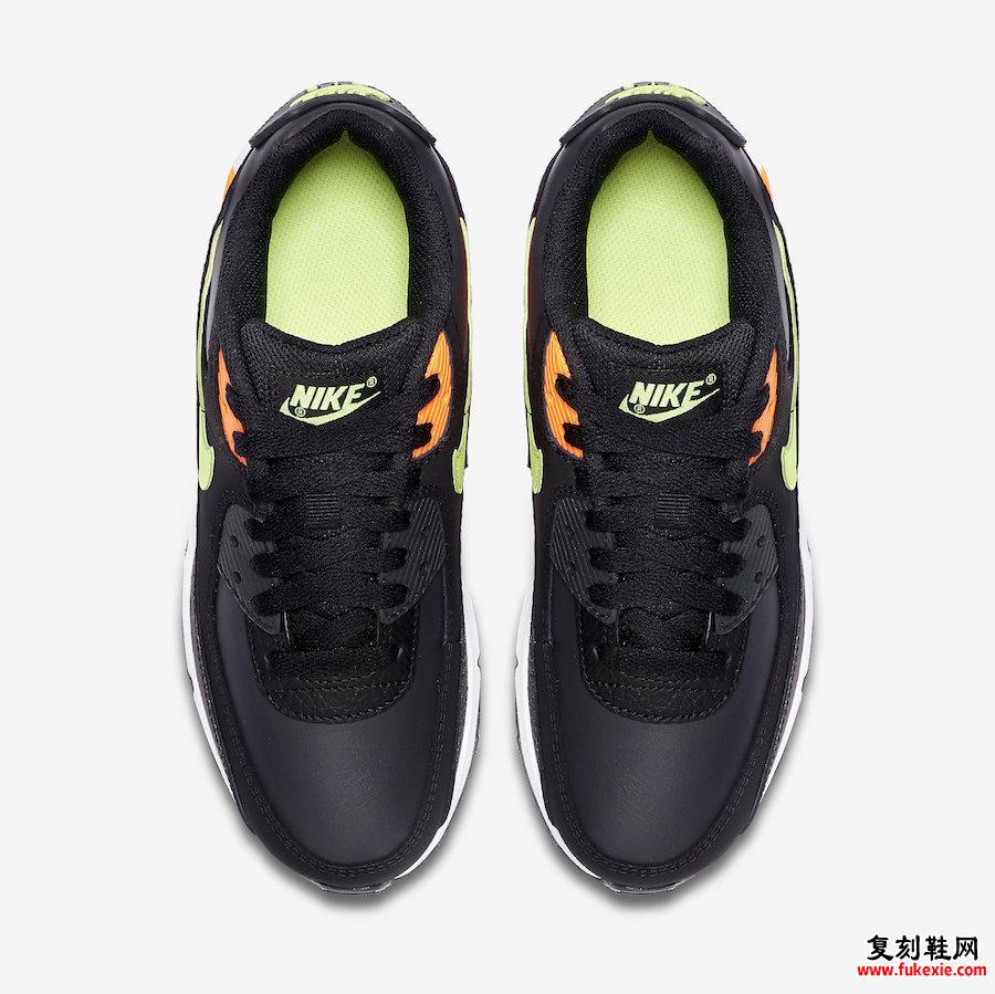 Nike Air Max 90 Black Orange Volt CV9643-001发售日期