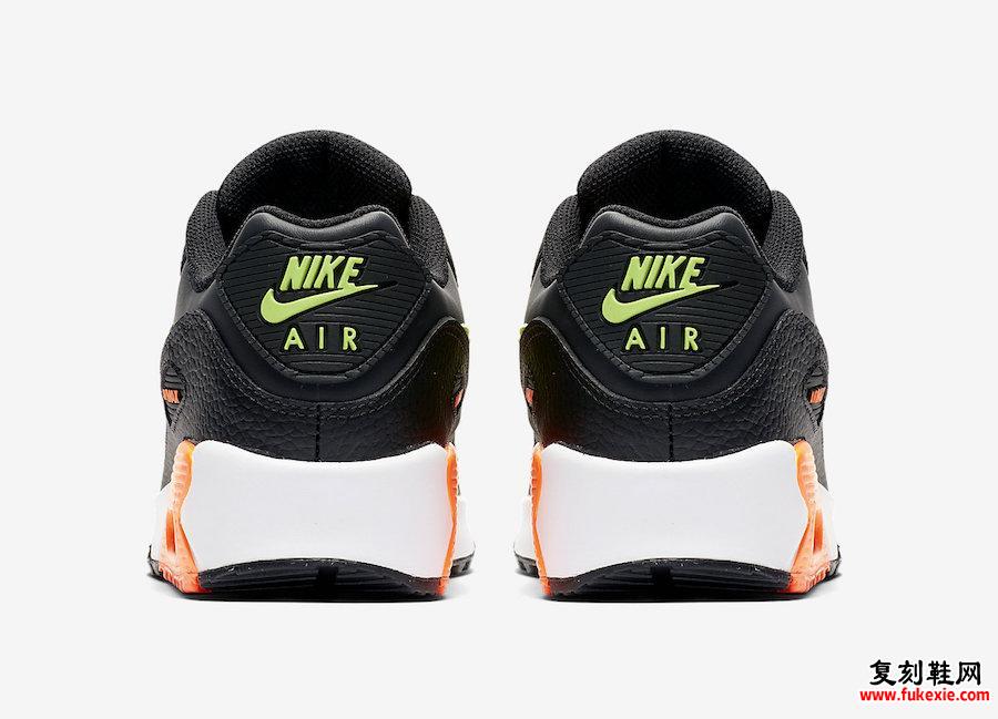 Nike Air Max 90 Black Orange Volt CV9643-001发售日期