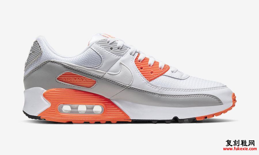 Nike Air Max 90 Hyper Orange CT4352-103发售日期