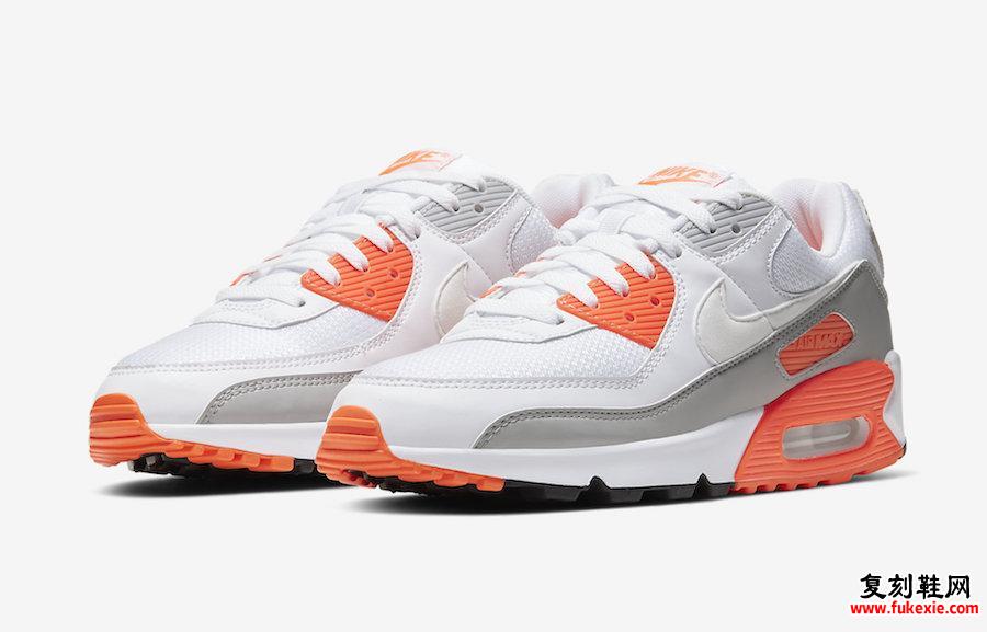 Nike Air Max 90'Hyper Orange'即将发售 货号：CT4352-103