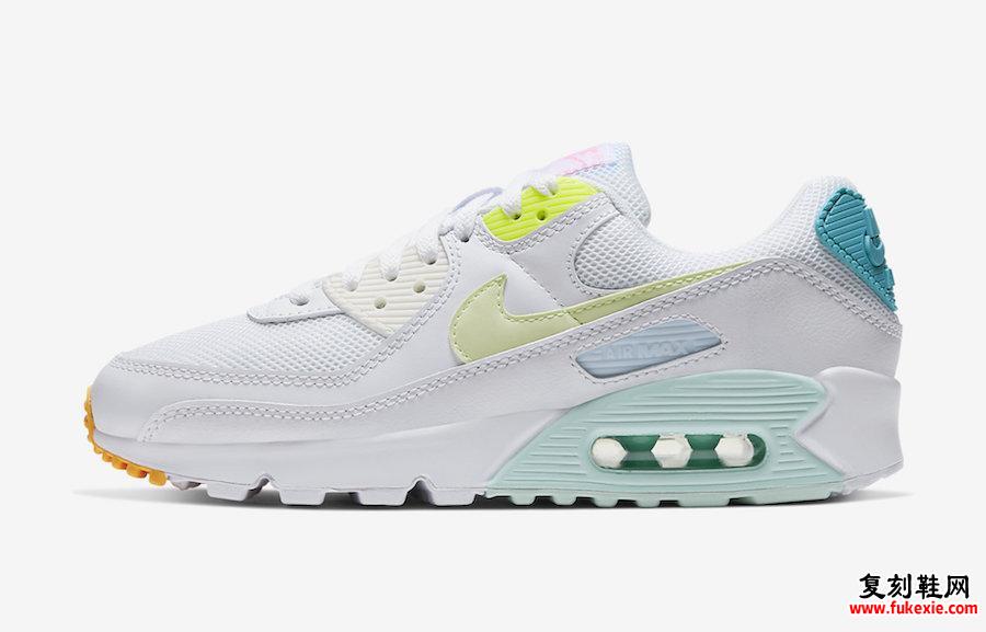 Nike Air Max 90 Pastel Multicolor CZ0366-100发售日期