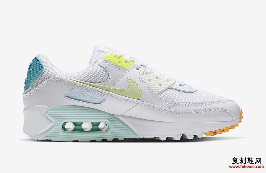 Nike Air Max 90 Pastel Multicolor CZ0366-100发售日期