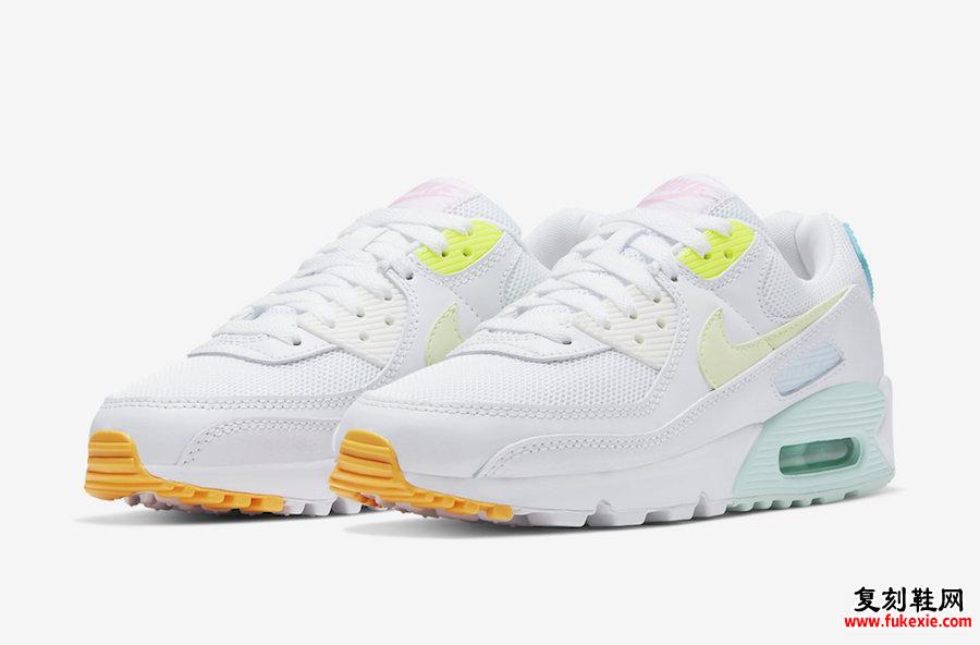 Nike Air Max 90 Pastel Multicolor CZ0366-100发售日期