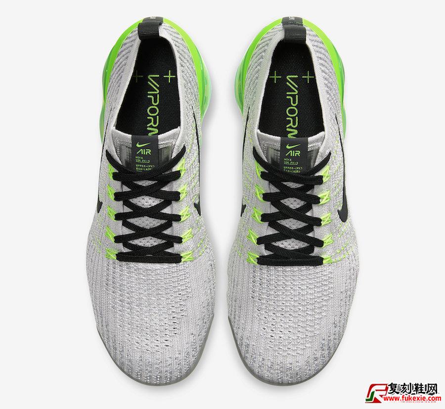Nike Air VaporMax 3.0 Vast灰色Electric Green AJ6900-011发售日期