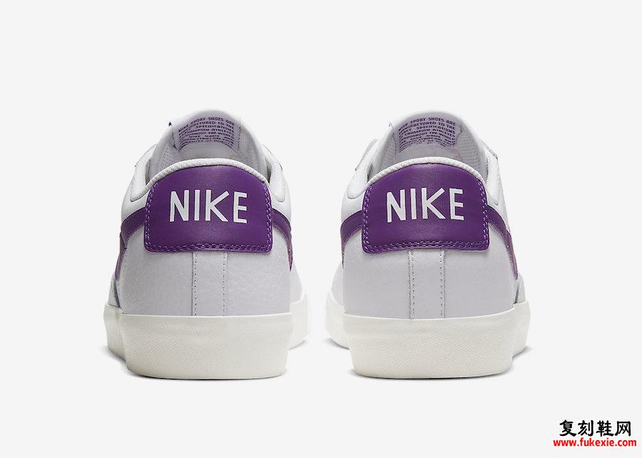 Nike Blazer Low Voltage Purple CI6377-103发售日期