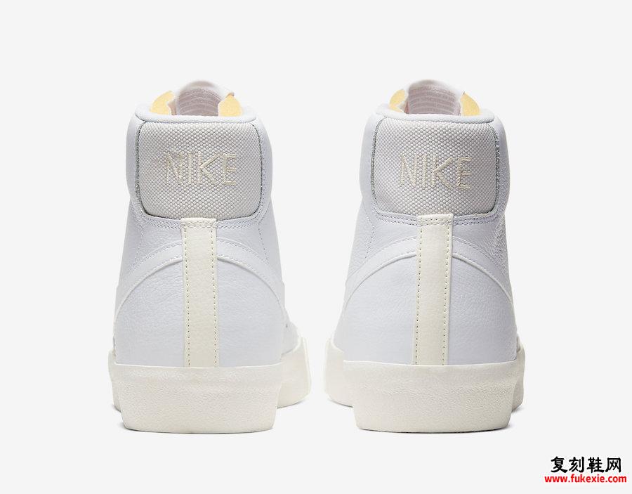 Nike Blazer Mid 77 Vintage White Platinum Tint CW7583-100发售日期