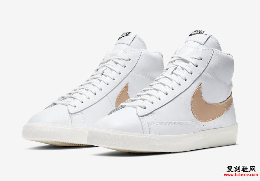 Nike Blazer Mid Patina White CU6679-001发售日期