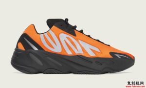 橙色adidas Yeezy Boost 700 MNVN FV3258发售日期