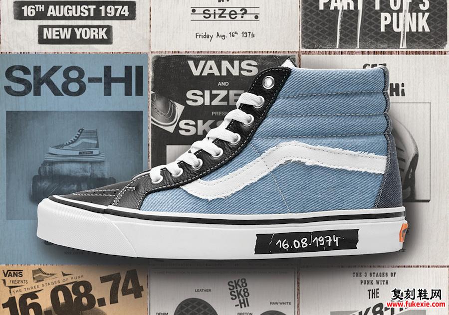 尺寸Vans Sk8-Hi Punk发行日期