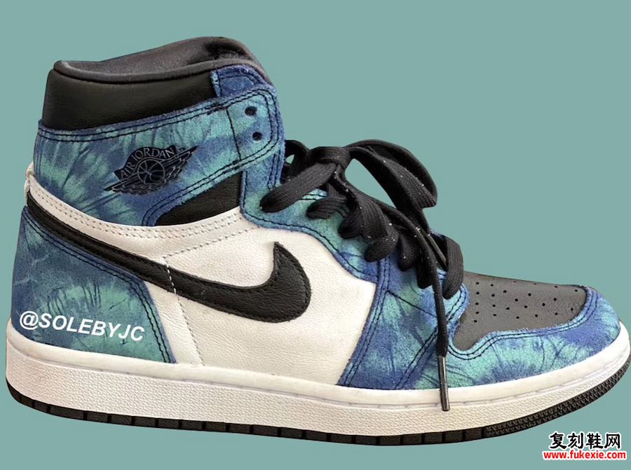 Air Jordan 1 High OG Tie-Dye Aurora Green CD0461-100发售日期