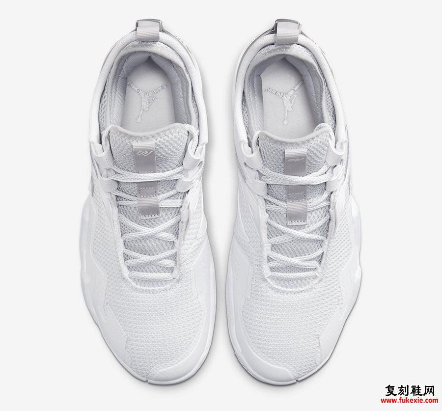 乔丹·威斯布鲁克（Jordan Westbrook）One Take White Silver CJ0781-100 Release Date