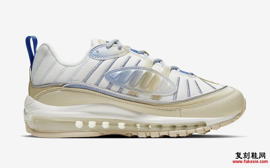 Nike Air Max 98 Tan Blue CD0685-200发售日期