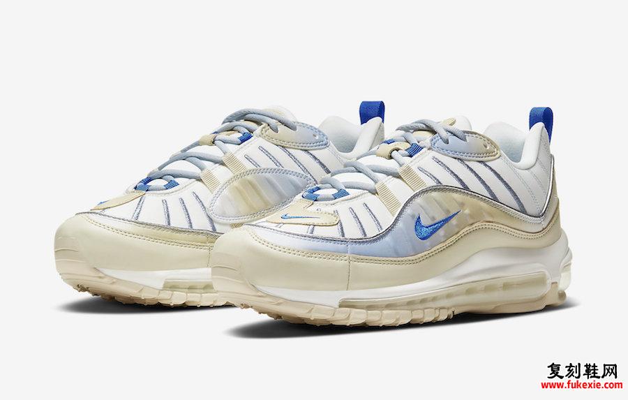 Nike Air Max 98 Tan Blue CD0685-200发售日期