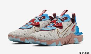 Nike React Vision Light Bone Terra Blush Photo Blue CD4373-001发售日期