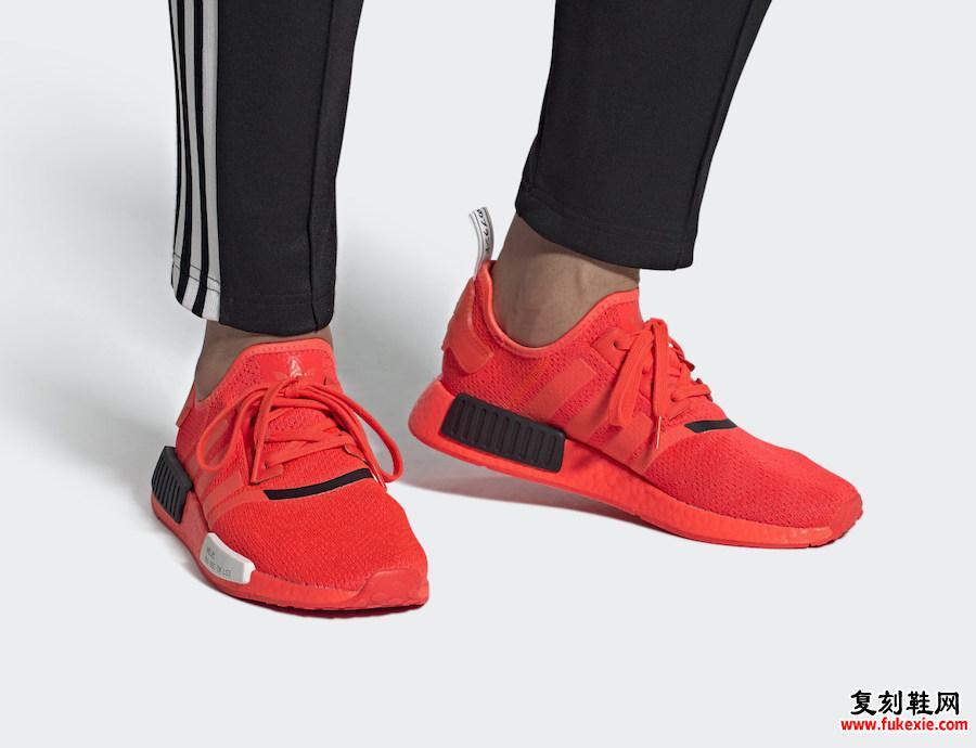 adidas NMD R1 Solar Red EF4267发售日期