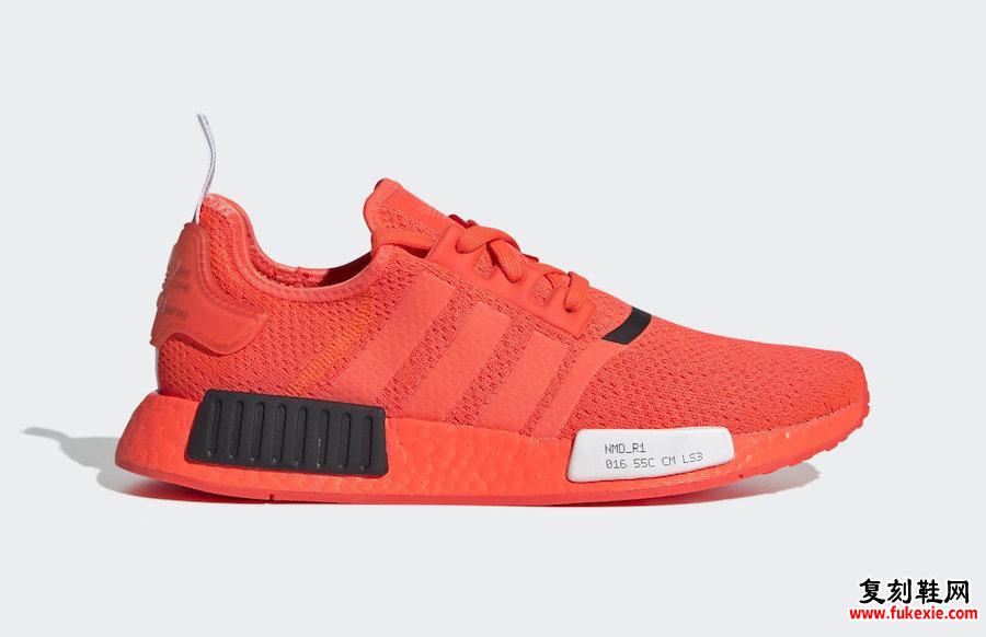 adidas NMD R1 Solar Red EF4267发售日期