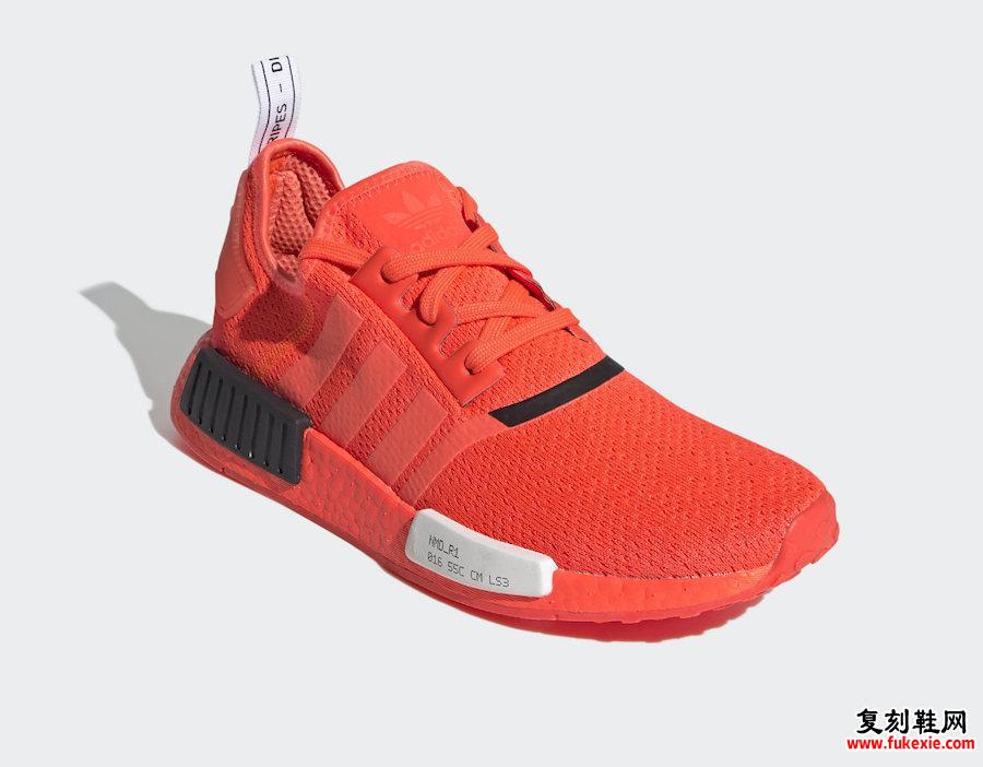 adidas NMD R1 Solar Red EF4267发售日期