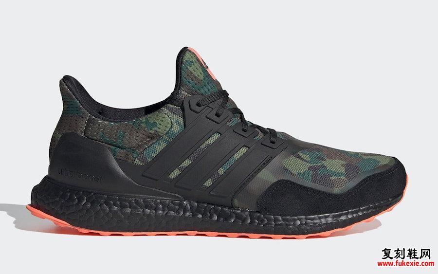 adidas Ultra Boost Camo 发售 抢先欣赏 货号：FX8930