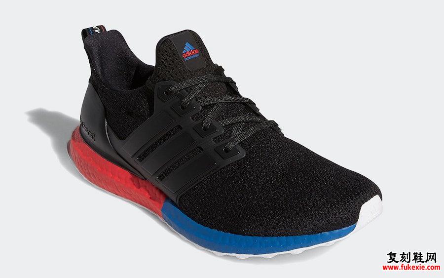 adidas Ultra Boost DNA Black Lush Red FX7236发售日期