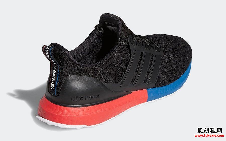 adidas Ultra Boost DNA Black Lush Red FX7236发售日期