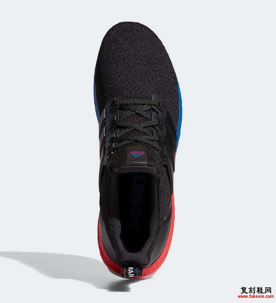 adidas Ultra Boost DNA Black Lush Red FX7236发售日期