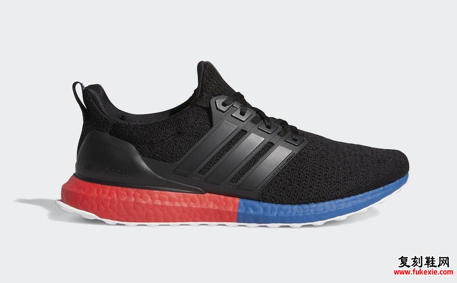 adidas Ultra Boost DNA Black Lush Red FX7236发售日期