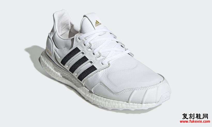 adidas Ultra Boost DNA皮革白色黑色EH1210发售日期