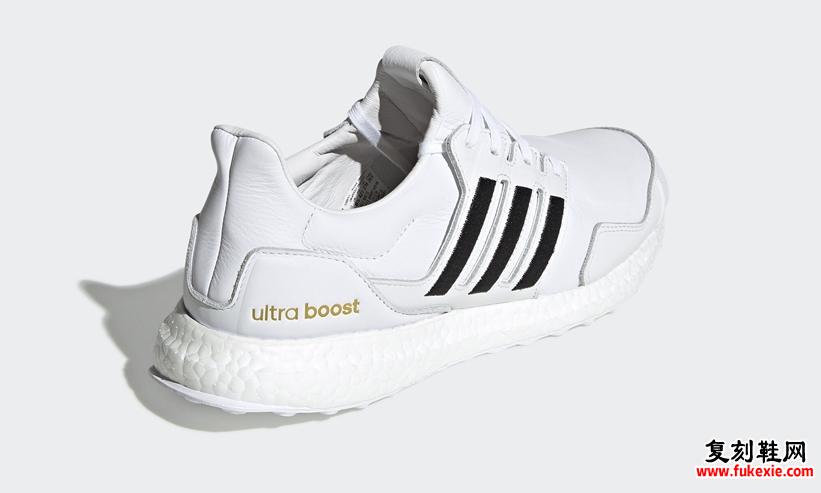 adidas Ultra Boost DNA皮革白色黑色EH1210发售日期