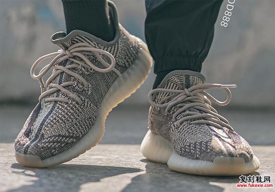 adidas Yeezy Boost 350 V2 Zyon FZ1267上脚