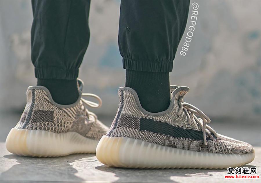 adidas Yeezy Boost 350 V2 Zyon FZ1267上脚